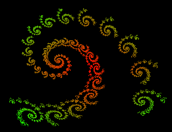 Fractal Morphing Screen Saver Screenshot